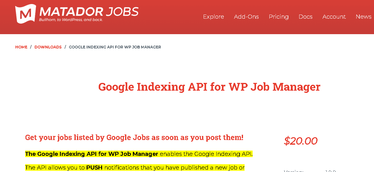 WP Job Manager Addons