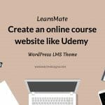 Create an online course website like Udemy Using Reign Theme