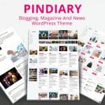 Pindiary Magazine Theme