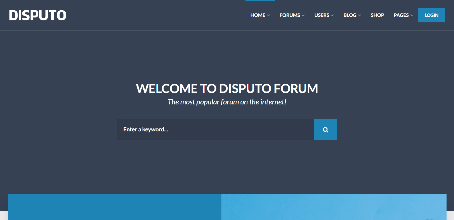 disputo, bbPress Forum Themes