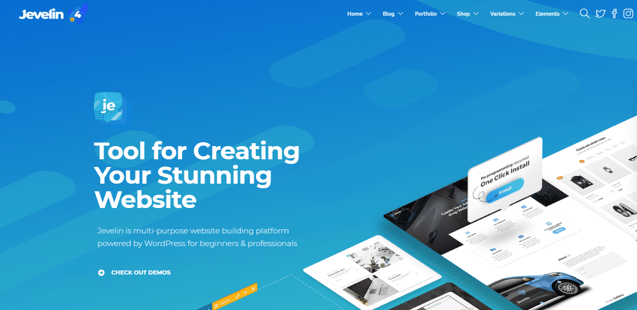 WordPress Blogging Themes