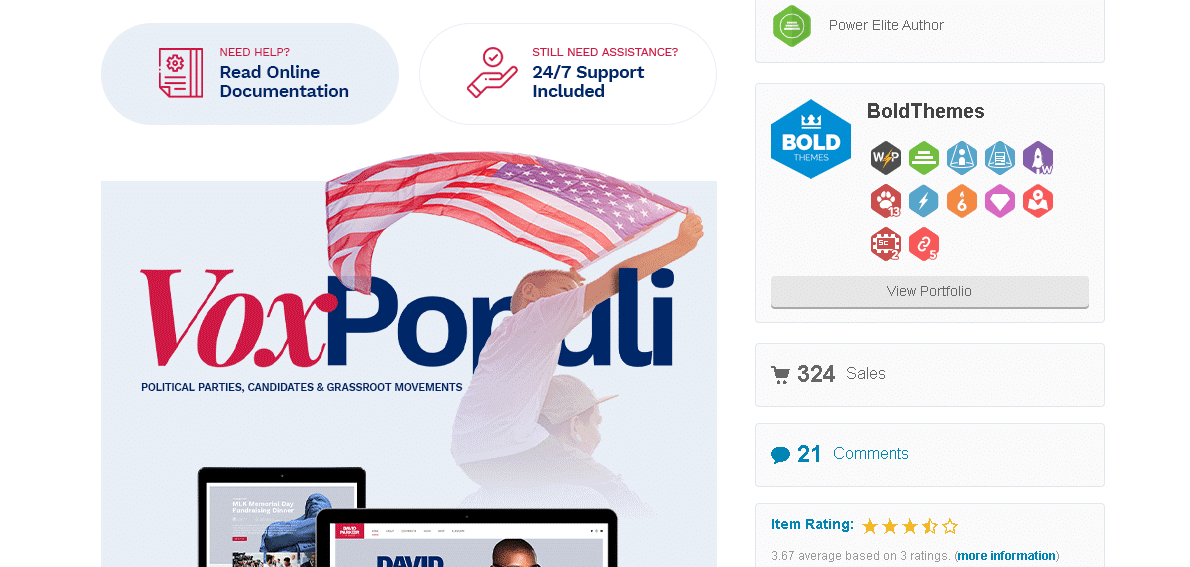 Political WordPress Themes