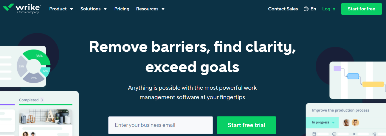 Wrike- Free tool For startups