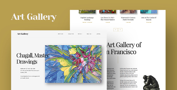 Arte- WordPress Themes for Artists 