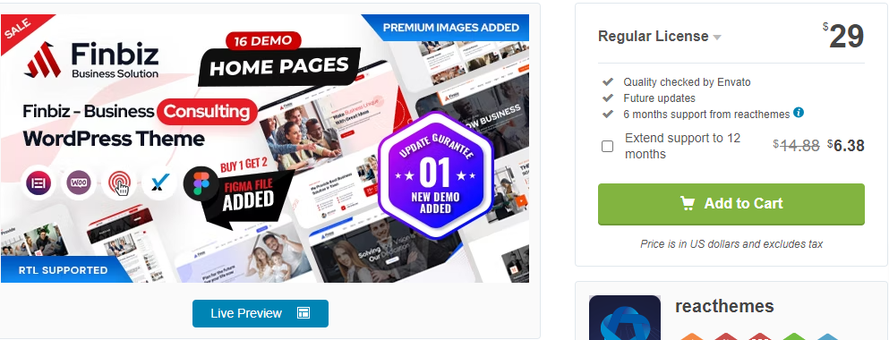 Wordpress Themes For Business