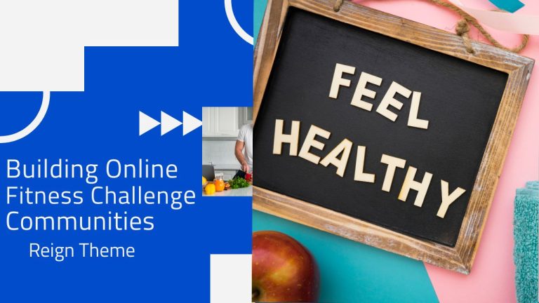 Building Online Fitness Challenge Communities with Reign WordPress Theme