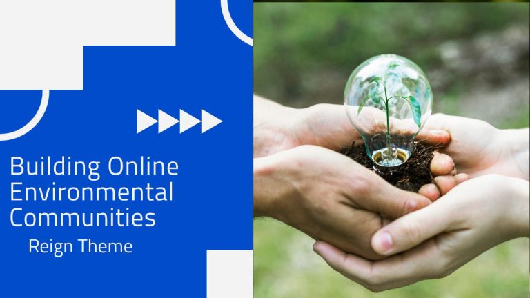 Building Online Environmental Communities
