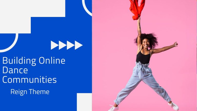 Building Online Dance Communities