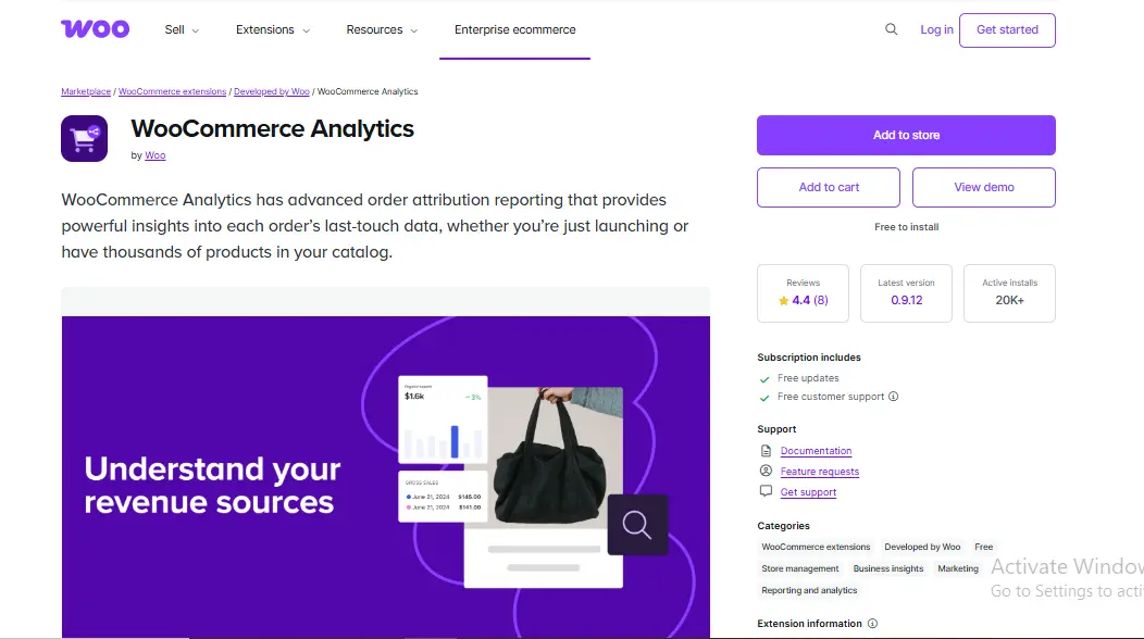 WooCommerce Analytics