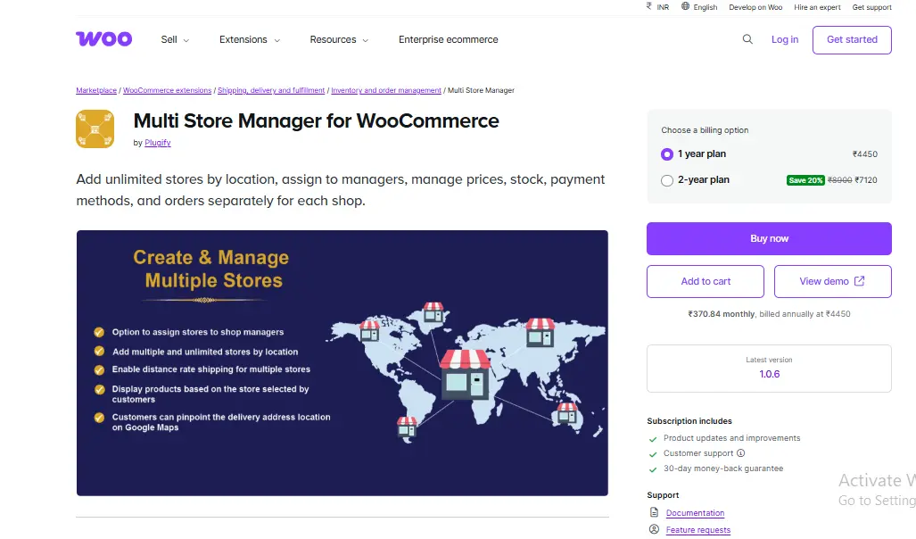 WooCommerce Multistore