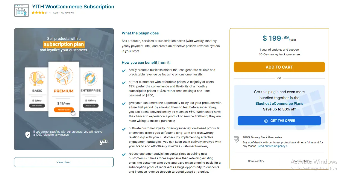 YITH WooCommerce Subscription
