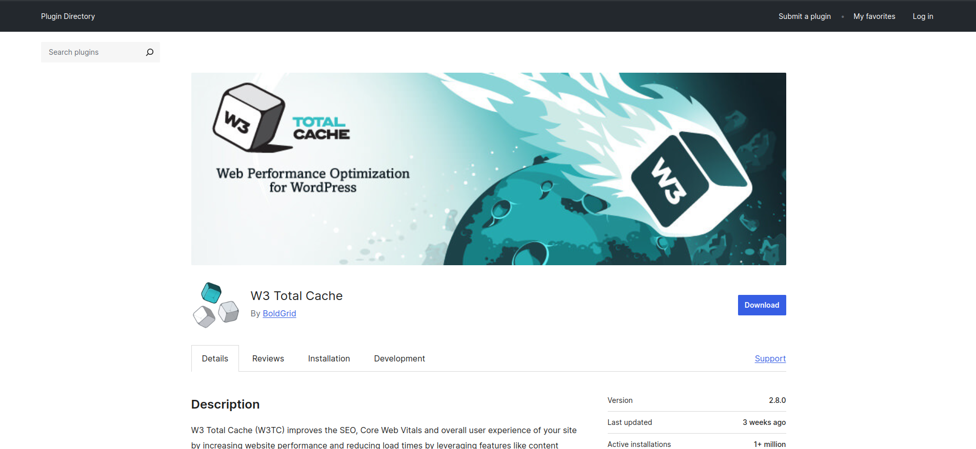 W3 Total Cache Plugin