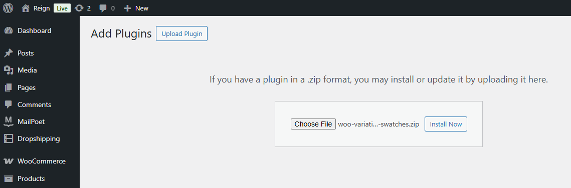 Install and Activate the Plugin