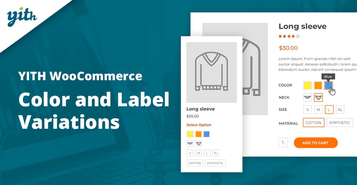 YITH Color, Image & Label Variation Swatches for WooCommerce
