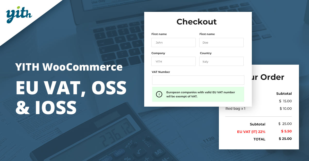 YITH WooCommerce EU VAT, OSS & IOSS