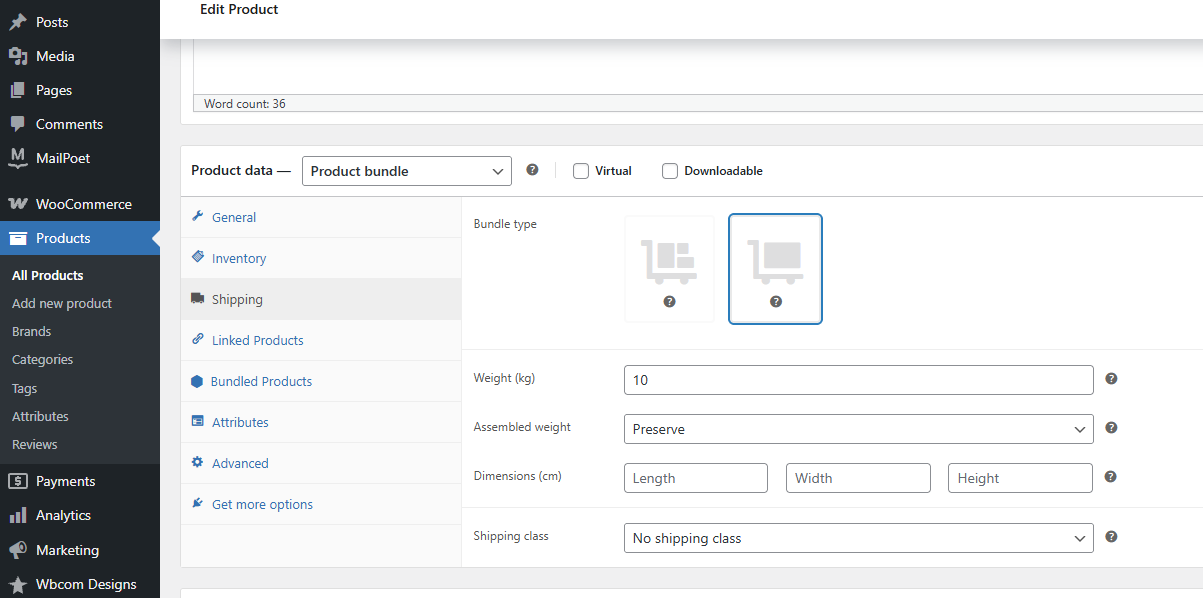 Set Up Shipping Options