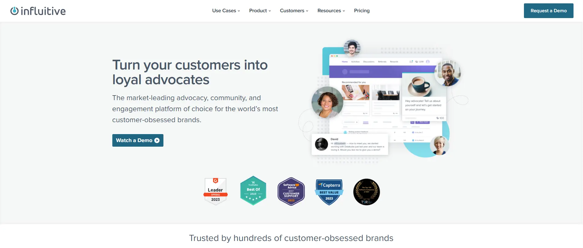 Influitive: Customer Advocacy and Reference Generation