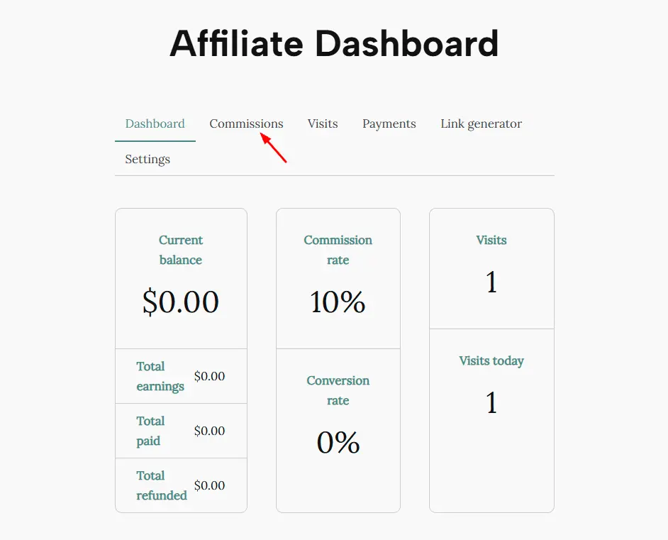 Track and Manage Commissions