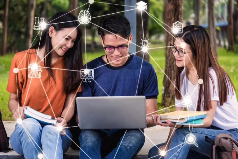 learning platform with community