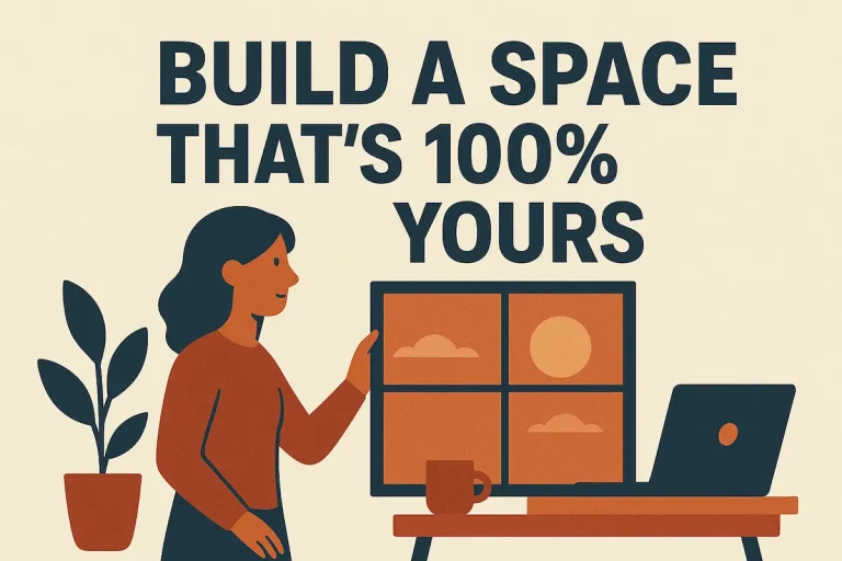 Build a Space That’s 100% Yours