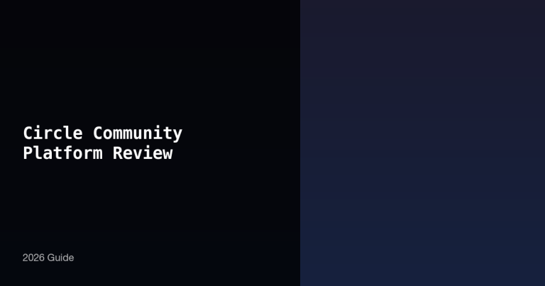 Circle Community Platform Review 2026