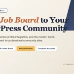 BuddyPress job board WordPress featured image showing WP Job Manager and WP Career Board integration