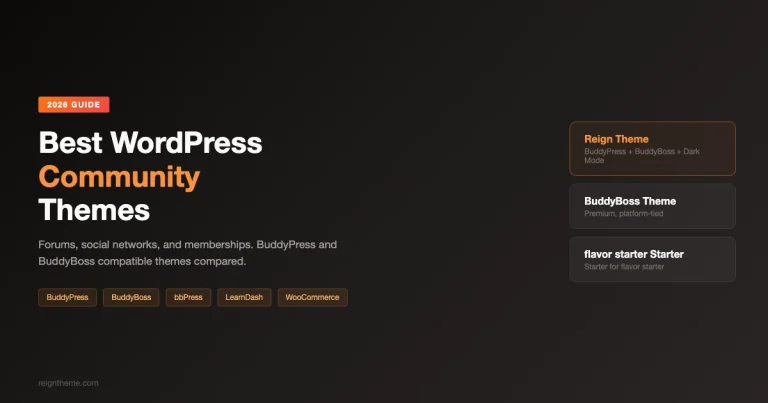 Best WordPress Community Themes in 2026: For Forums, Social Networks and Memberships