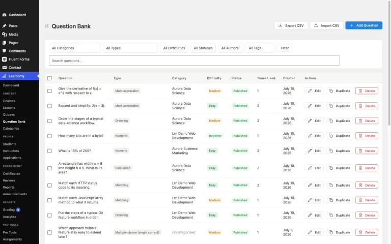 Best WordPress LMS with Quizzes in 2026