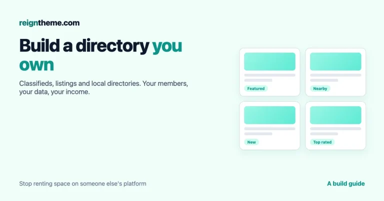 Build a Classified Ads or Directory Site on WordPress That You Own