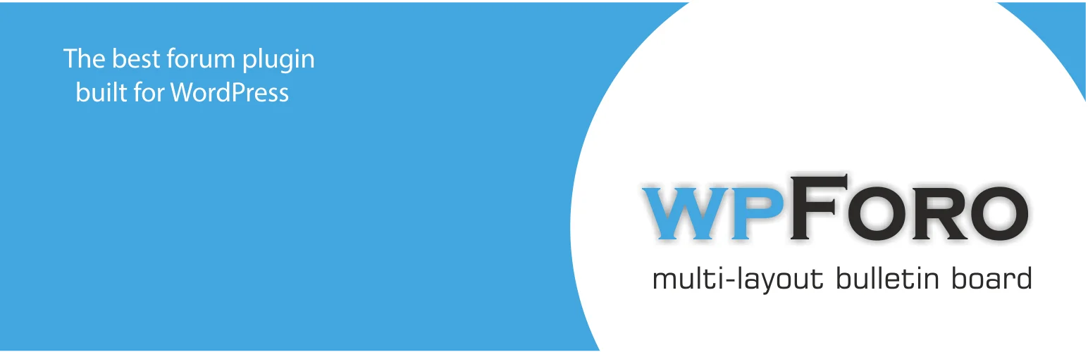 wpForo Forum WordPress forum plugin